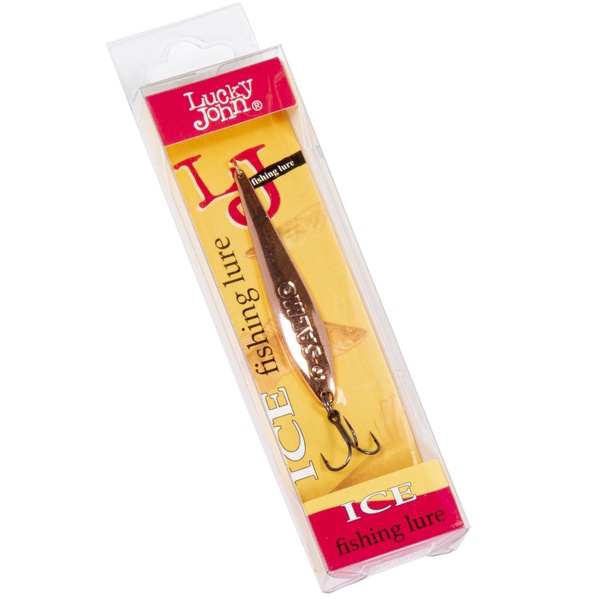 Блесна вертикальная Lucky John Model S-3 c тройником, 6г C