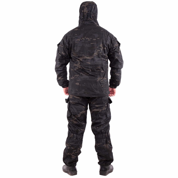 Костюм Keotica Горка рип-стоп на флисе multicam black