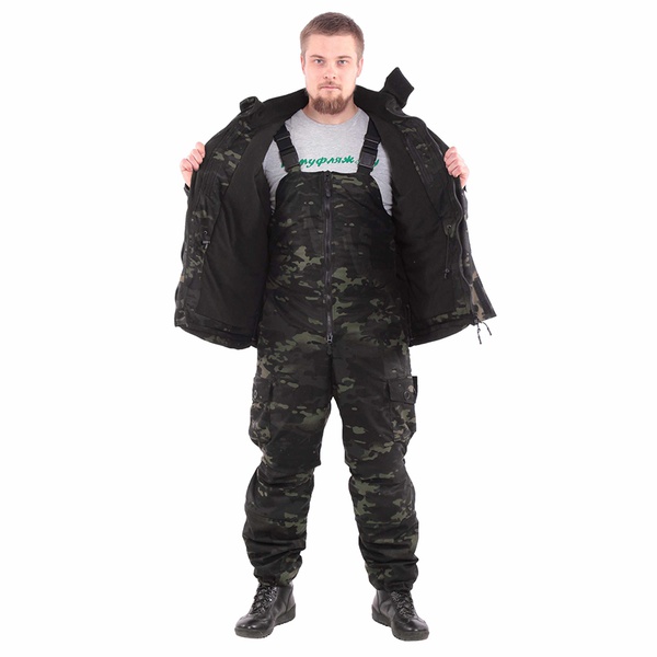 Костюм Keotica Горка-Зима облегченный мембрана multicam black