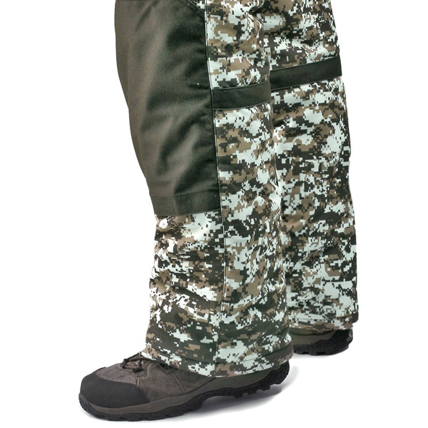 Костюм с подогревом RedLaika Горка-Норд серый пиксель, 8-30 часов, ДУ (6000 mAh)