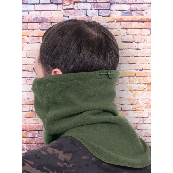 Шарф Keotica морской флисовый олива