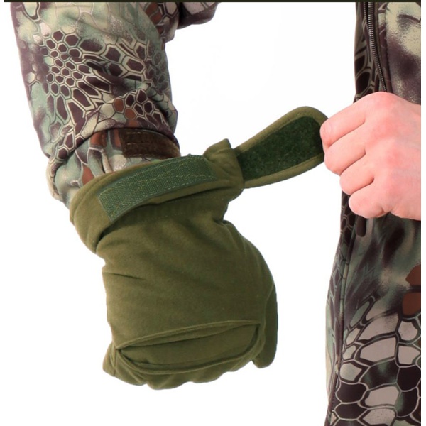 Перчатки Keotica Active мембрана на флисе олива