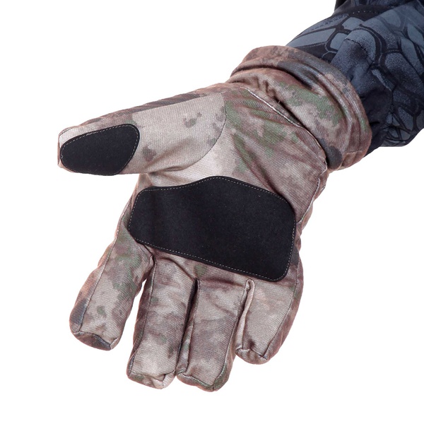 Перчатки Keotica мембрана на флисе мох коричневый