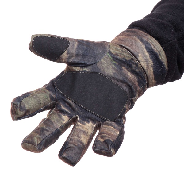 Перчатки Keotica мембрана на флисе тигр