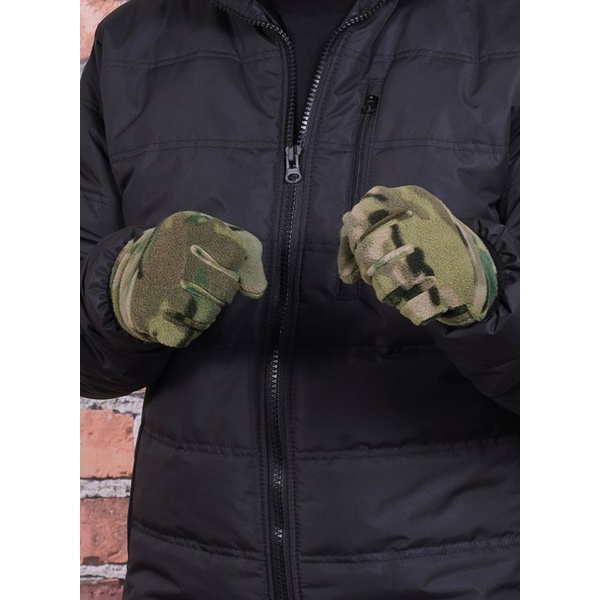 Перчатки Keotica флисовые multicam