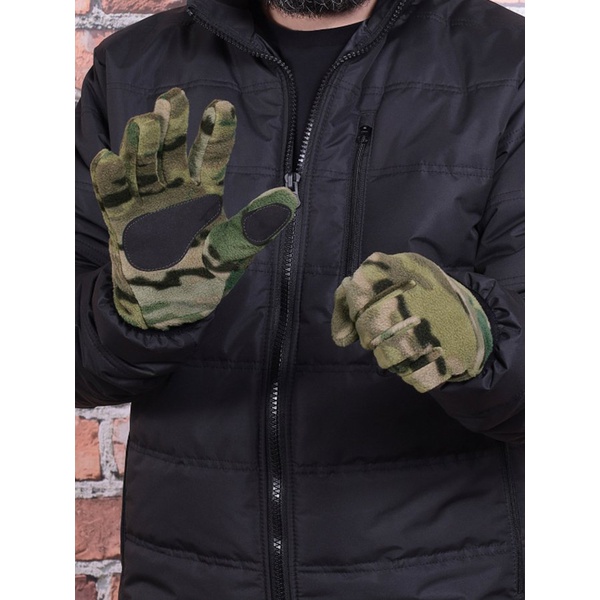 Перчатки Keotica флисовые multicam