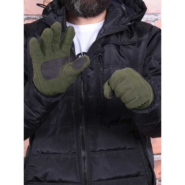 Перчатки Keotica флисовые олива