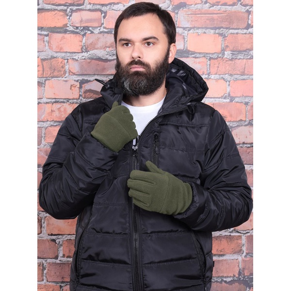 Перчатки Keotica флисовые олива