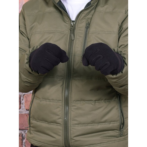 Перчатки Keotica флисовые чёрный