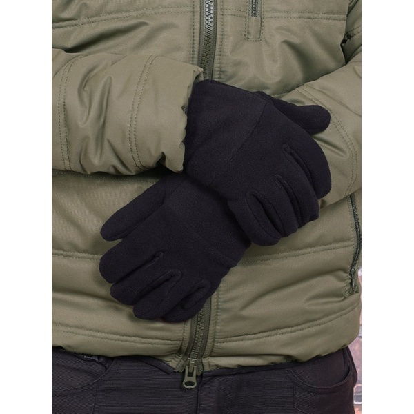 Перчатки Keotica флисовые чёрный