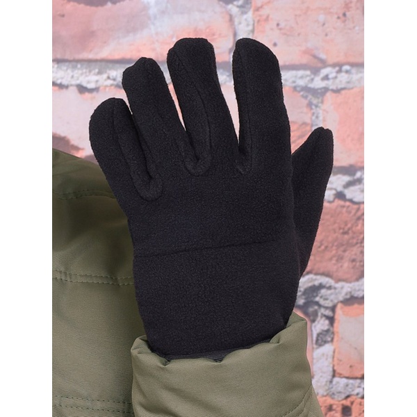 Перчатки Keotica флисовые чёрный