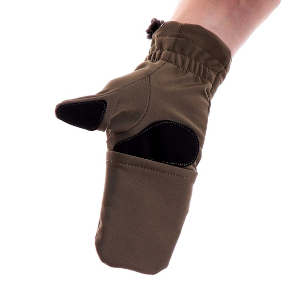 Перчатки-варежки Keotica Softshell олива