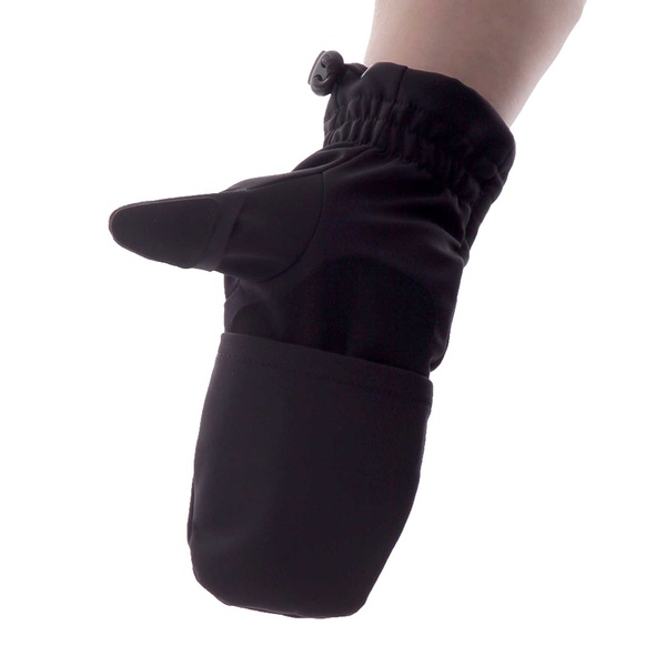 Перчатки-варежки Keotica Softshell чёрный