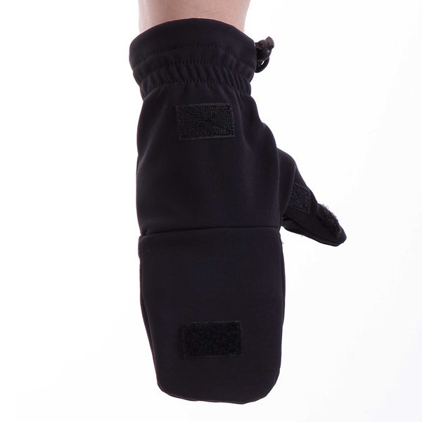 Перчатки-варежки Keotica Softshell чёрный