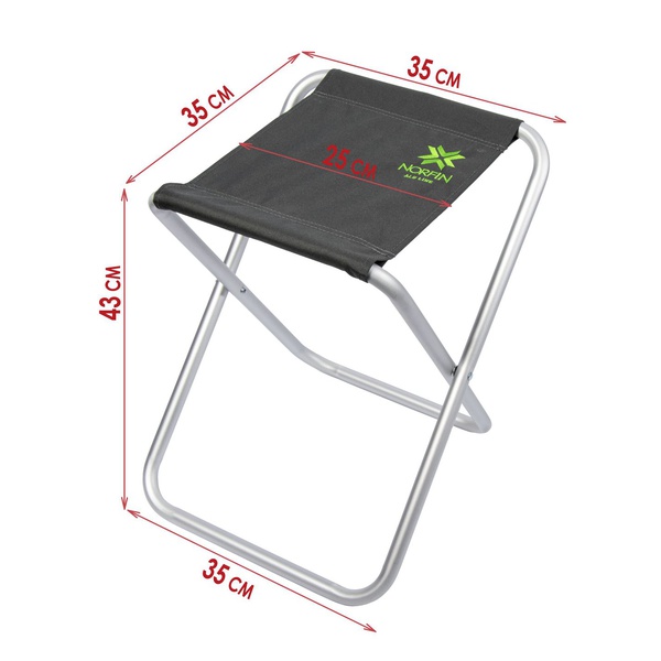 Табурет складной Norfin Tampere NF алюминиевый