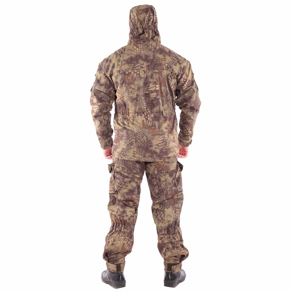 Костюм Keotica Горка-5 со съемной флисовой жилеткой рип-стоп с налокотниками и наколенниками python