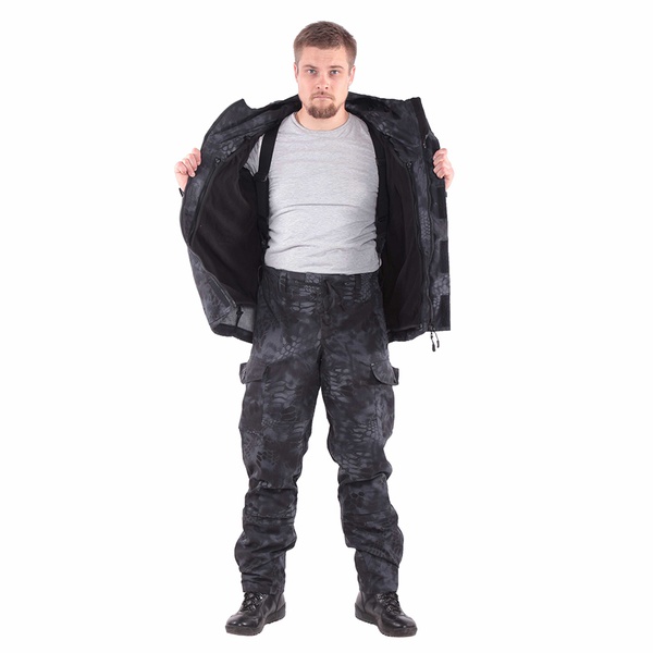 Костюм Keotica Горка-5 со съемной флисовой жилеткой рип-стоп с налокотниками и наколенниками typhon