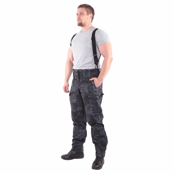 Костюм Keotica Горка-5 со съемной флисовой жилеткой рип-стоп с налокотниками и наколенниками typhon