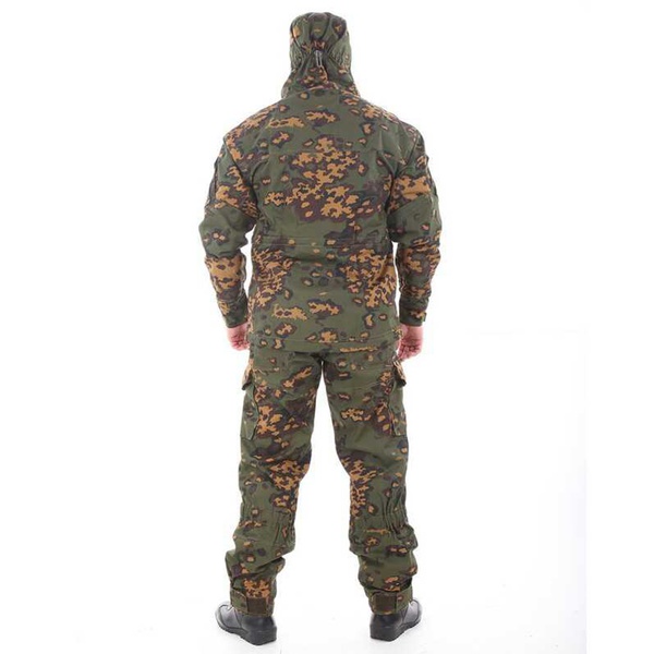 Костюм Keotica Горка-5 со съемной флисовой жилеткой рип-стоп с налокотниками и наколенниками партизан