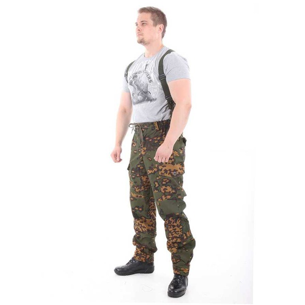 Костюм Keotica Горка-5 со съемной флисовой жилеткой рип-стоп с налокотниками и наколенниками партизан