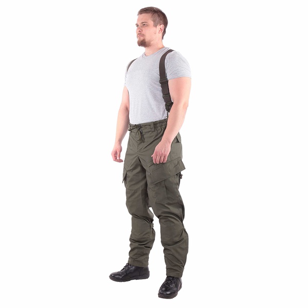 Костюм KE Tactical Горка-5 (рип-стоп, налокотники и наколенники) олива тёмная