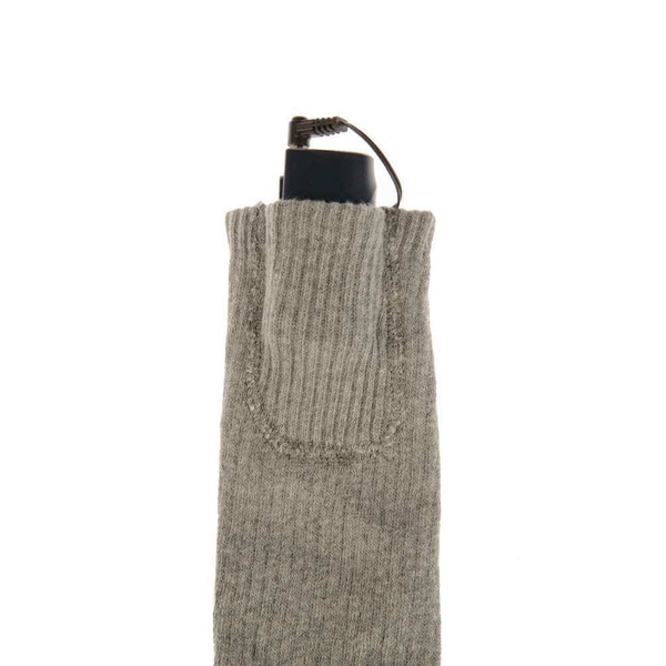 Носки с подогревом RedLaika RL-N-02 (Akk) с аккумуляторами серый, до 4 часов (2600 mAh)