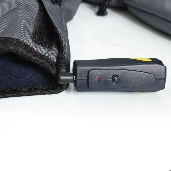 Рукавицы с подогревом RedLaika RL-R-01 на аккумуляторах серый, до 4 часов (2600 mAh)