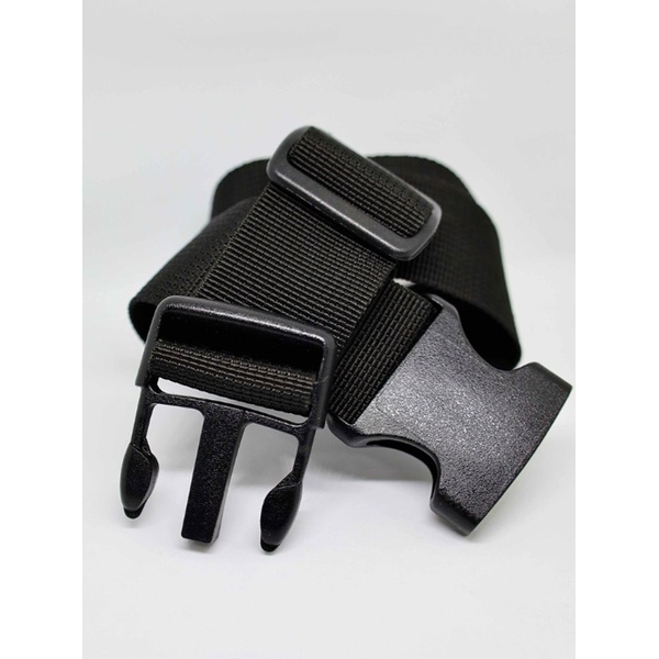 Ремень Keotica брючный из стропы 40 мм чёрный