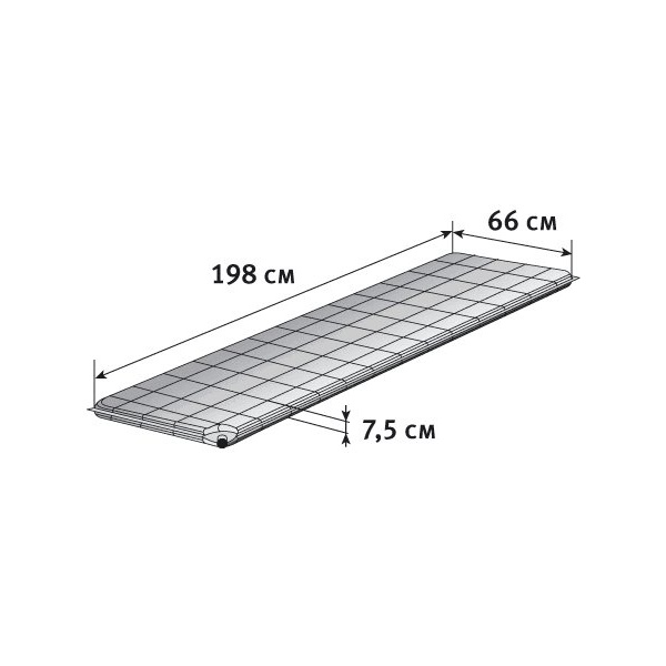 Коврик самонадувающийся Alexika Comfort