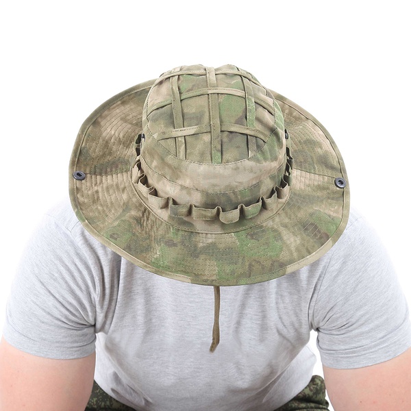 Панама Keotica рип-стоп на флисе мох