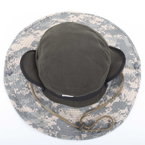 Панама Keotica рип-стоп на флисе мох