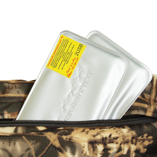 Охотничья муфта с подогревом RedLaika RL-P-M05 USB камыш, с Power Bank