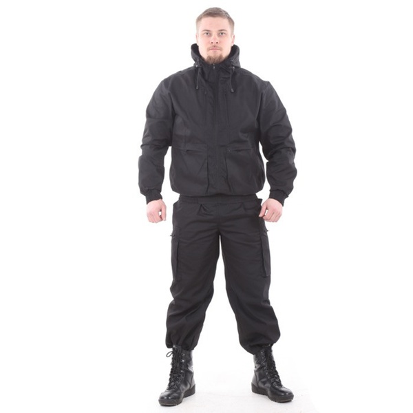 Костюм KE Tactical Тактика-2 рип-стоп чёрный