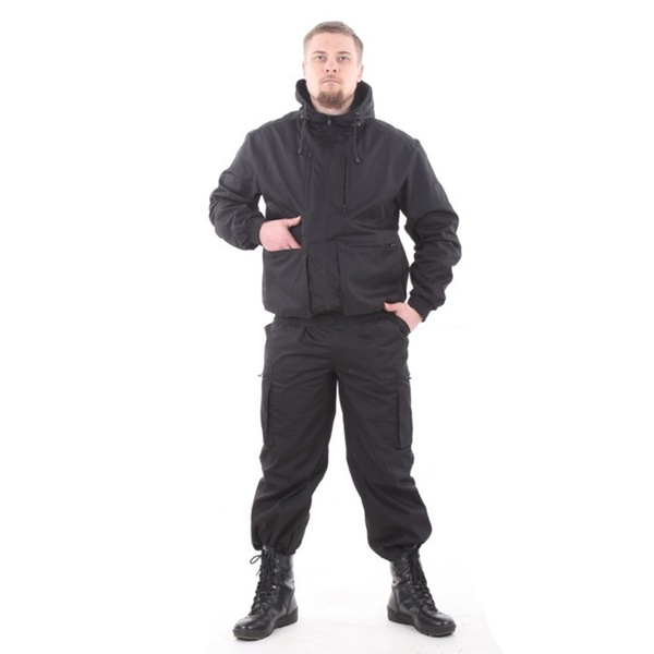 Костюм KE Tactical Тактика-2 рип-стоп чёрный