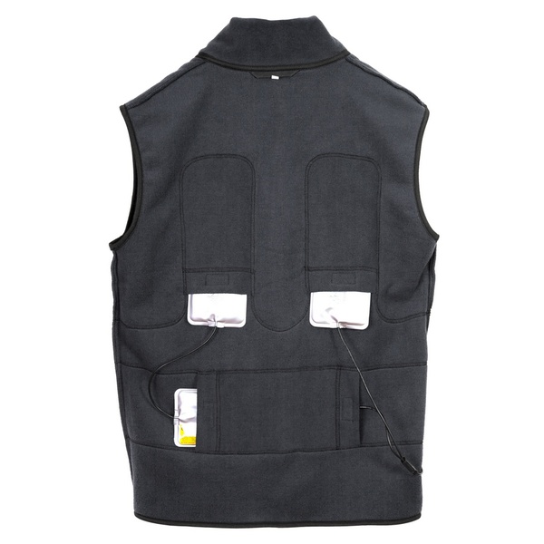 Флисовый жилет с подогревом RedLaika RL-05 серый, 6-22 часа (4400 mAh)