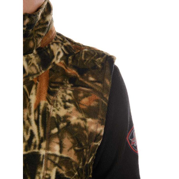 Флисовый жилет с подогревом RedLaika RL-FH-03 камыш, 6-22 часа (4400 mAh)