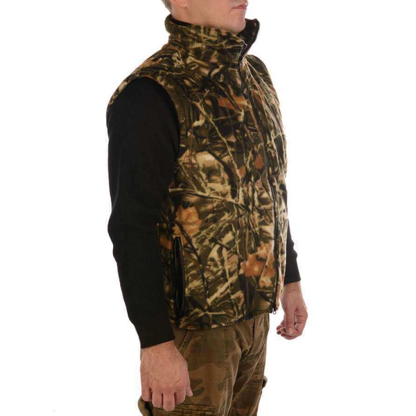 Флисовый жилет с подогревом RedLaika RL-FH-03 камыш, 8-30 часов, ДУ (6000 mAh)