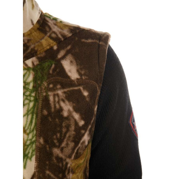 Флисовый жилет с подогревом RedLaika RL-FH-04 лес-1, 2 USB модуля без Power Bank