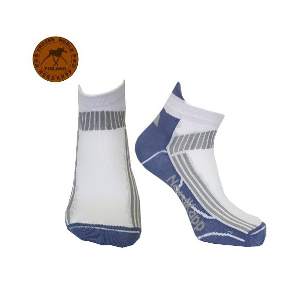 Термоноски NordKapp 309 синий/белый