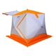 Палатка всесезонная Пингвин Призма Шелтерс (2-сл) (каркас В95Т1) бело/оранжевый. Фото 1