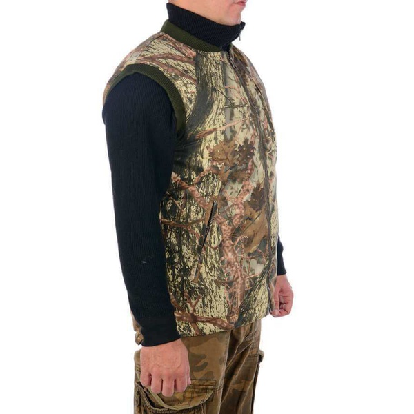 Жилет с подогревом RedLaika RL-H-03 серый каштан, 7-26 часов (5200 mAh)