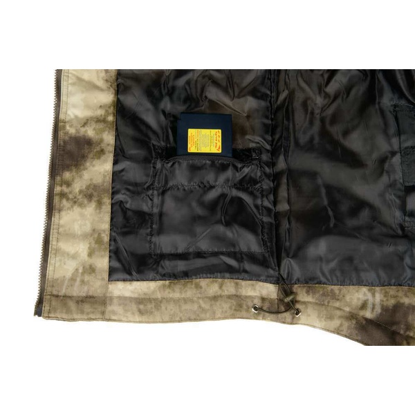 Охотничий жилет с подогревом RedLaika RL-H-04 бежевые облака, 2 USB модуля без Power Bank