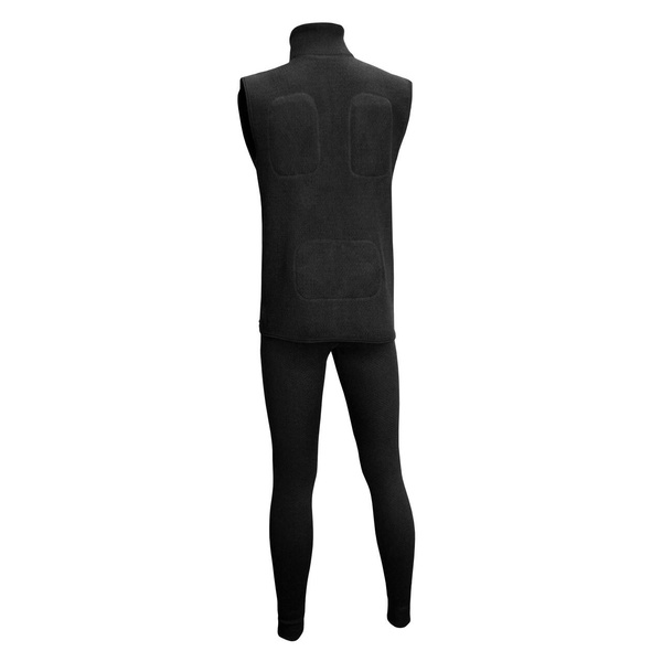 Жилет шерстяной с подогревом RedLaika Arctic Merino Wool RL-TM-05 чёрный, 8-30 часов, ДУ (6000 mAh)