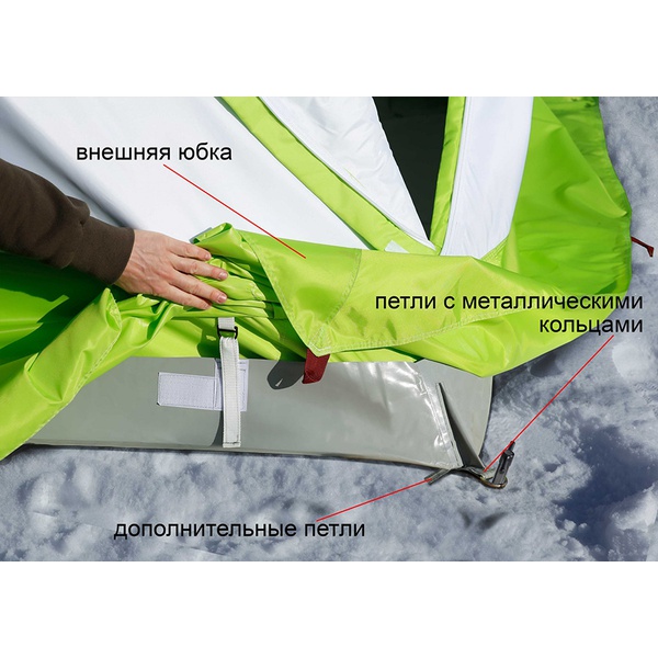 Дно гидроизоляционное Лотос Куб 3-600 210х210 с отверстиями под лунки