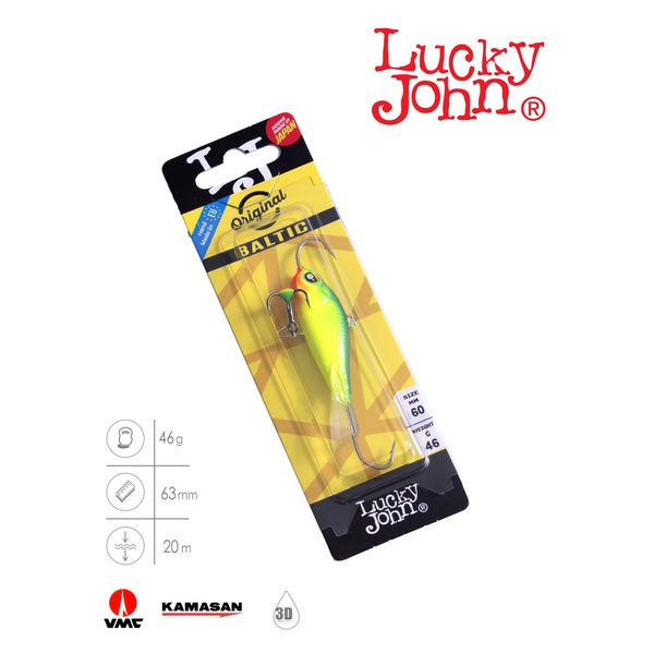 Балансир Lucky John Baltic 6 с тройником 60 мм 29