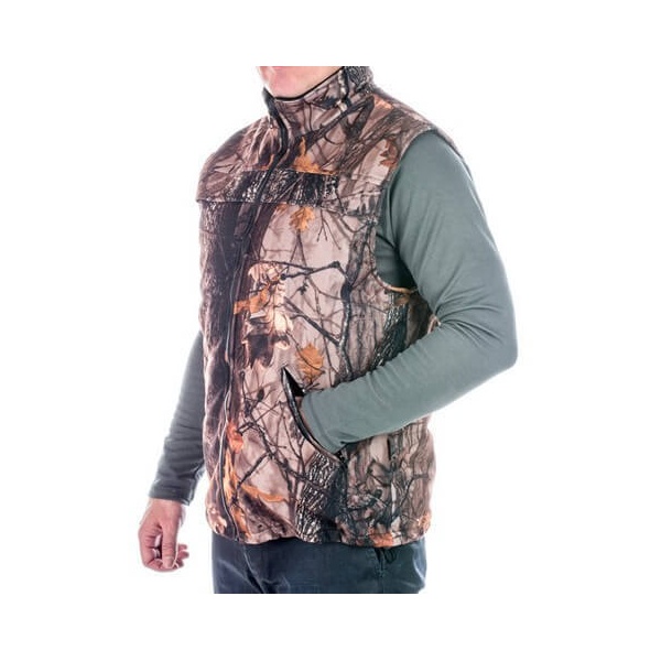 Охотничий жилет с подогревом RedLaika RL-H-02 лес, 6-22 часа (4400 mAh)