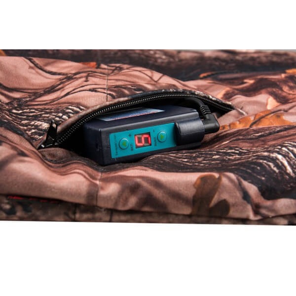 Охотничий жилет с подогревом RedLaika RL-H-02 лес, 8-30 часов (6000 mAh)