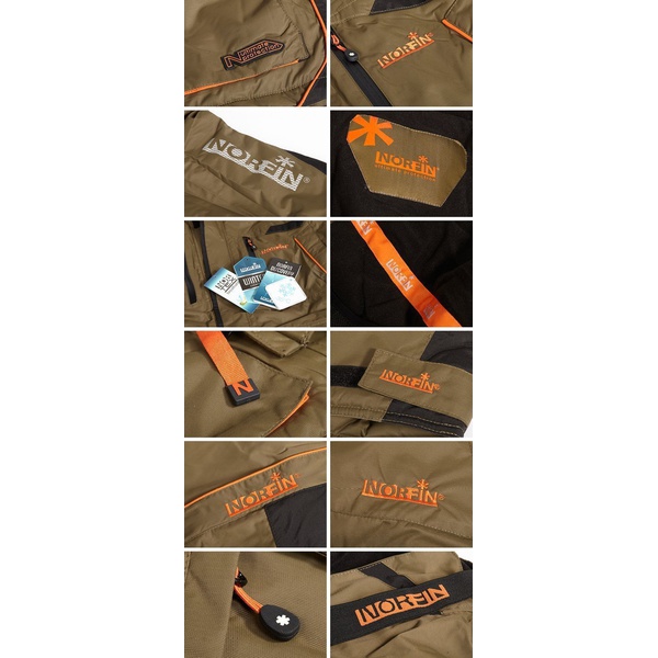 Костюм зимний Norfin Discovery Коричневый