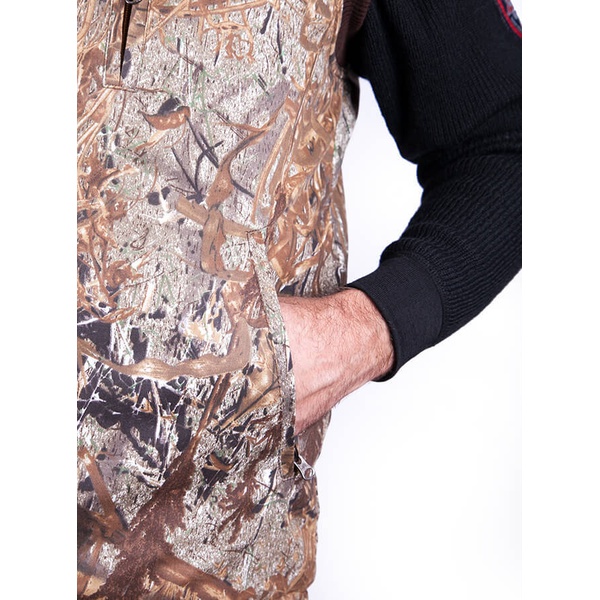 Охотничий жилет с подогревом RedLaika RL-H-06 камыш, 6-22 часа (4400 mAh)