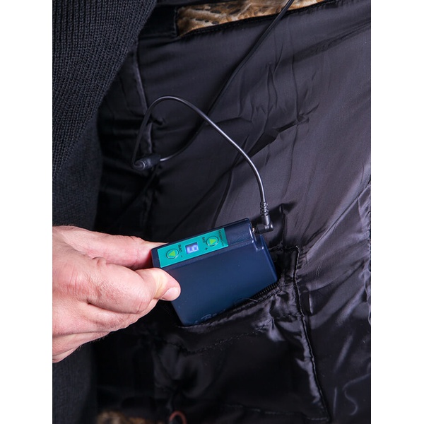 Охотничий жилет с подогревом RedLaika RL-H-06 камыш, 6-22 часа (4400 mAh)